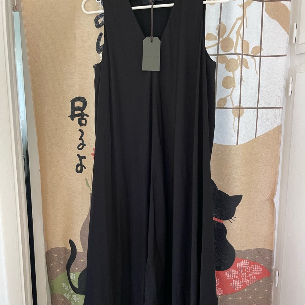 Allsaints Blaze Satin Dress - Picture 4 of 6